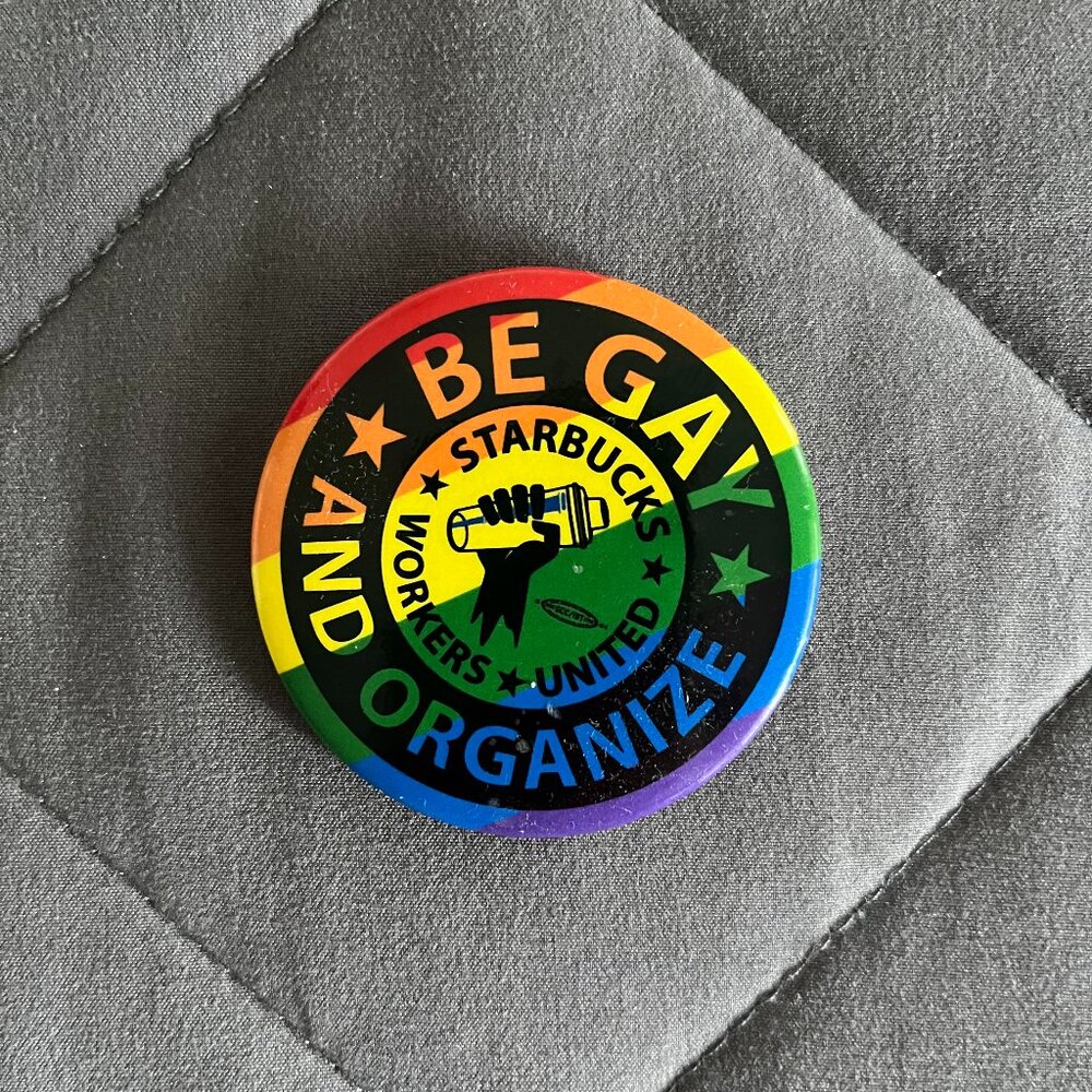 RARE! Starbucks Union Pride Pin!